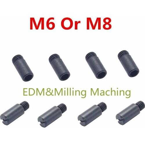 4PCS High Quality Bridgeport Milling Machine Screw Disc M8 + M6 Screw A32 CNC Vertical Mill Tool DURABLE New