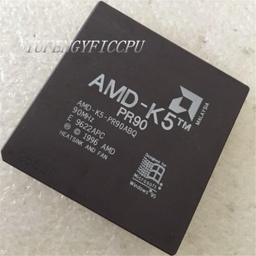 AMD-K5-PR90ABQ Antique cpu collection testimony of history antique computer accessories