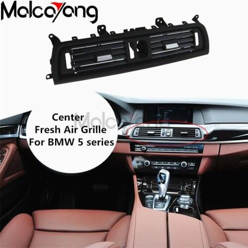 For BMW F10 F11 F18 Car Front Console Center Gril Dash AC Air Heater Vent LHD for BMW 5 Series 520 523 525 528 530 535