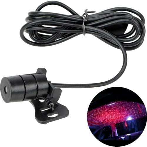 Car USB Light LED Strip Red Starry Sky Ceiling Decoration Interior Ambient Lamp Projector For Caravan Off Road 4x4 Accessories