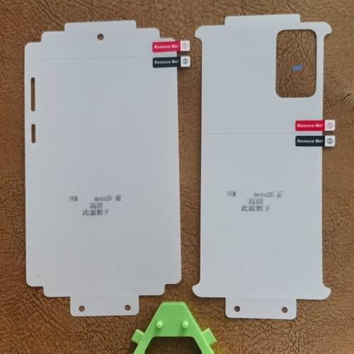 25D Full Body Hydrogel Film For Samsung Galaxy S20 plus S10 S8 S9 plus Note 20 Ultra Note 10 9 Cover sides Screen protector