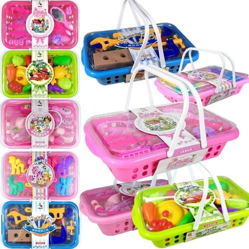 Children Pretend Makeup Games Toys Hair Dryer Comb Girls Play House Simulated kitchen toys Simulation Drama Props Girl Gift