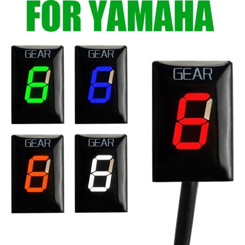 Motorcycle Speed Display Meter Gear Indicator For Yamaha FZ8 Fjr1300 FZ6-16 YZF-R1 R6 FZ400 FZS600 MT01 MT03 Xvs1100 XV1900