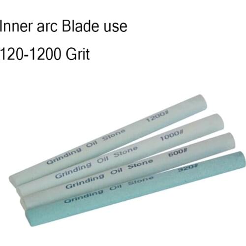 Inner arc blade Use Sy tools 150*12mm semicircle Suit apex sharpener Silicon carbide whetstone 80-1200 Grit