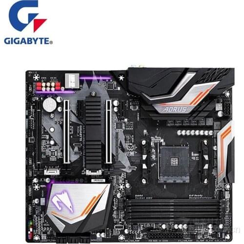 For Gigabyte GA X470 AORUS ULTRA GAMING Motherboard AM4 DDR4 X470 Used Desktop Mainboard M.2 NVme PCI-E X16 3.0