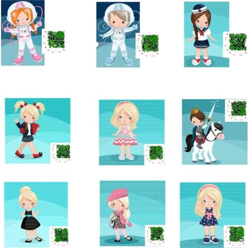 Metal Cutting Dies Girl and Boy DIY Scrapbooking Paper Cards Decorative Craft Embossing