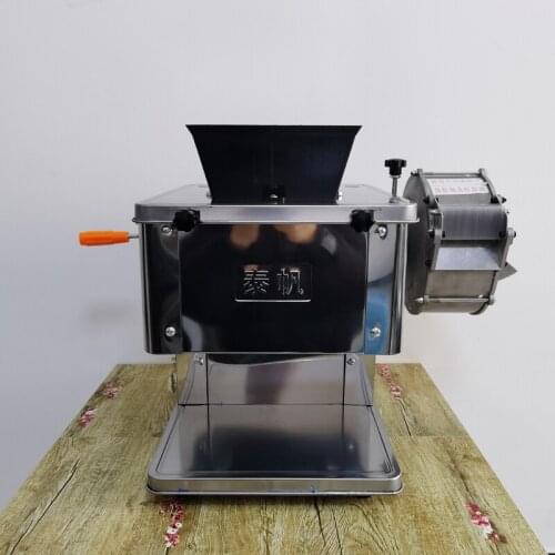 850W Desktop Meat Cutting Machine Fast Meat Slicer Electric Shredded Diced Mince Commercial Vegetable Cutter Machine