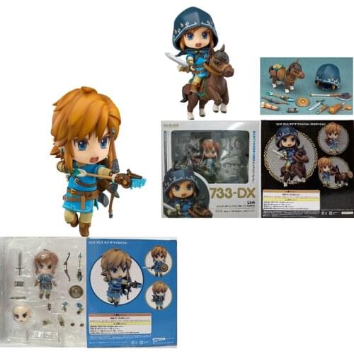 NLink Zelda Figure Breath of the Screechers Wild 733 733-DX Deluxe Version PVC Action Figure Model Toy Gift