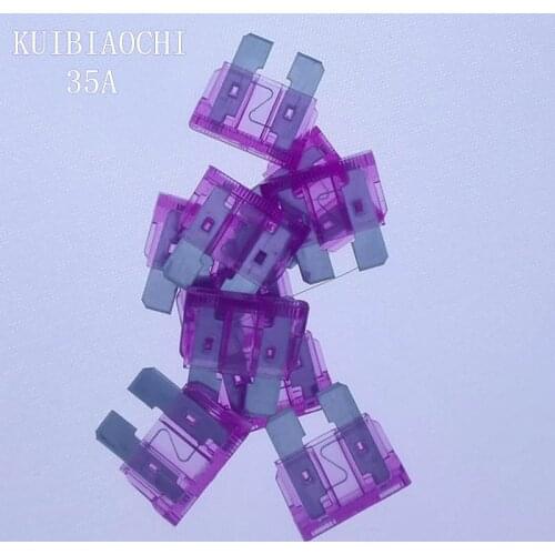50pcs/lot Medium Car Fuse 35A Auto Car Motorcycle Automotive FUSES APM ATM 35A,Medium Blade Fuse