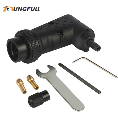 90 Degree Right Angle Driver Converter Dremel Tool Accessories for Rotary Tools Mini drill Converter Attachment for Dremel 4000