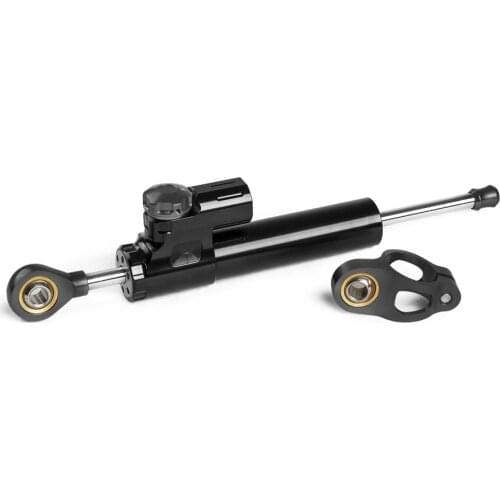 New 6063-T6 Billet Aluminum CNC Motorcycle Steering Damper Steering Stabilizer For Yamaha R1 R6 R6S FZ1 FZ6 FZ8 FJR XJR Black