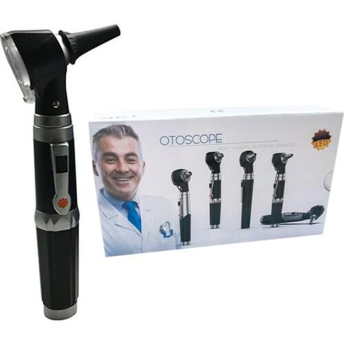 Professional LED\XHL Bulb Medical Otoscope Diagnostic Portable Otoscope Ear Care Home Physician Diagnostic Set with 8 Tips