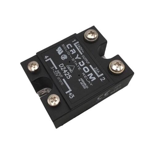 Funssor 1pcs Voron 2.4 3D printer Crydom D2425 (25A) SSR