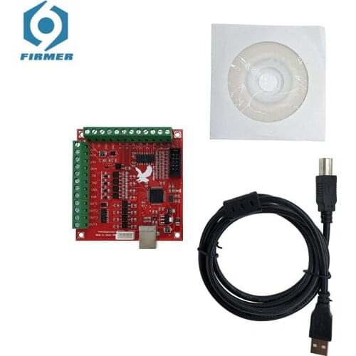 Breakout board interface driver CNC USB MACH3 100Khz 4 axis interface driver motion controller driver board