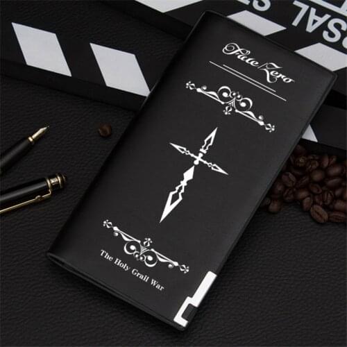 Anime Printed Fate Wallet Cosplay Long Short Wallet Purse Men Women Gift Unisex Luminous Leather Wallet 2020 Boys Girls