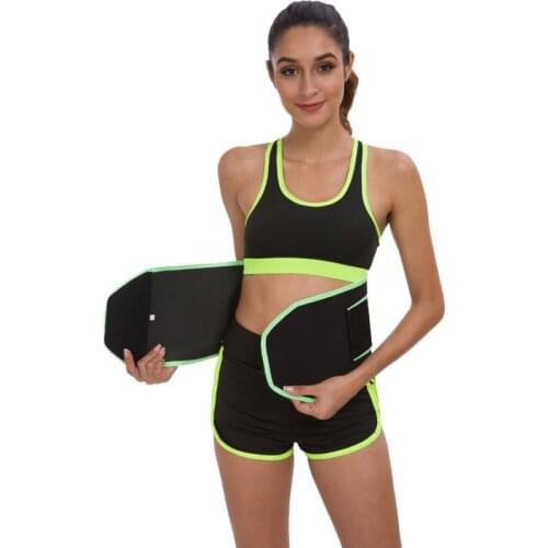 Men Women Fitness Waist Belt Waist Trimmer Belt Weight Loss Sweatband Gym Training Weightlifting Tummy Slim Belts hot