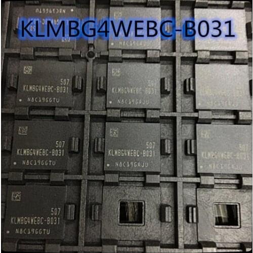 1PCS-10PCS) KLMBG4WEBC-B031 BGA153 ball EMMC 5.0 32GB New and original