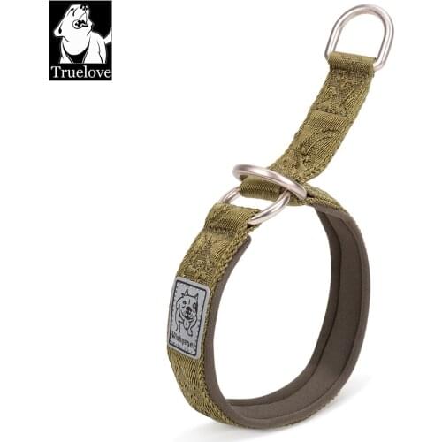 TRUELOVE Pet Collar Nylon Webbing P-chain Explosion-proof Neoprene Padding Pets Running Training Large Medium Small Dogs YC1851