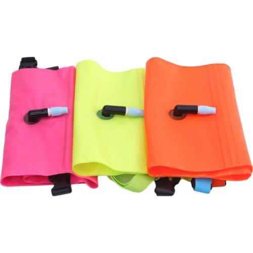 Outdoor Swimming Buoy Multifunction Swimming Drift Bag Swimming Float Waterproof PVC Lifebelt Water Sports