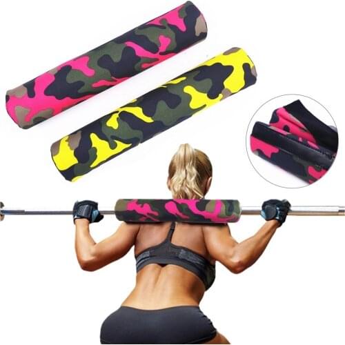 Barbell Pad Squat Pad Protector for Neck & Shoulders Fitness Bodybuilding Gym Equipment Weight Lifting Squats Hip Glute Training