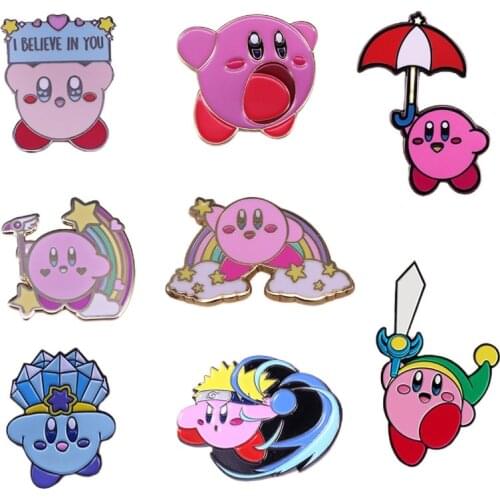 Superior Quality Classic Japanese Cute Cartoon Game Fan Badge Enamel Pins Brooch Lapel Pin Collection Lovers' Feelings Kids Gift