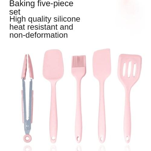 Silicone Kitchenware Baking Ten-piece Kitchen Set Non-stick Cookware Kitchen Utensils Shovel Spoon Spatula Cooking Kitchenware