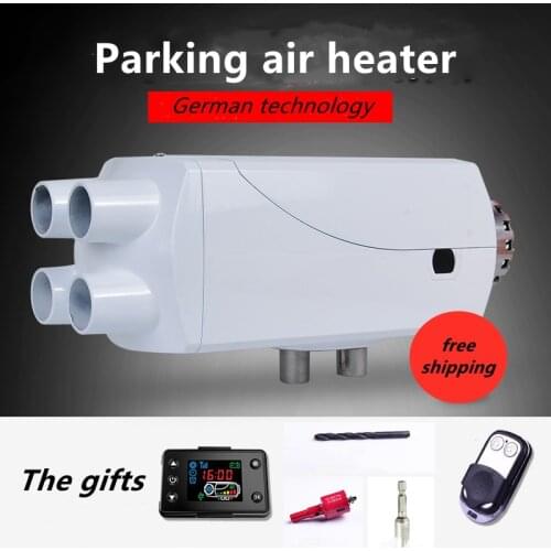 Truck Diesels Air Parking Heater 5KW 12V 24V Aluminum Alloy Shell LCD Switch Remote Function Similar Websato Eberspacher