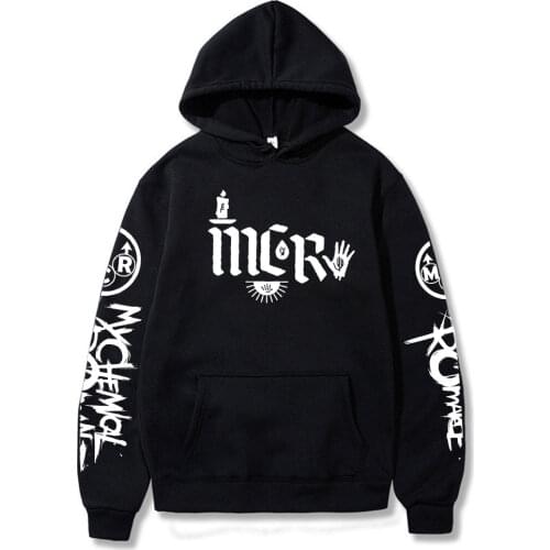 My Chemical Romance Hoodies Men Women Black Parade Punk Emo Rock Hoodie Sweatshirt Jacket Coat Boy Oversized Tracksuit Clothes