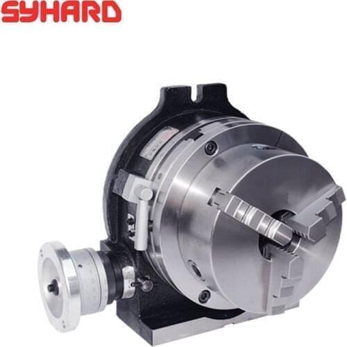 All-purpose Dividing Plate Rotate Workbench 8Inch Dividing Head With 160/200mm 3 Jaws Chuck