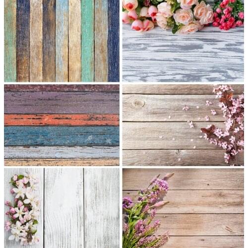 Vinyl Custom Photography Backdrops Wooden Planks Theme Photography Background 210203FB-01