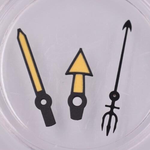 Green Luminous watch hands Fit Seiko NH35 NH36 Movement Watch Hands parts