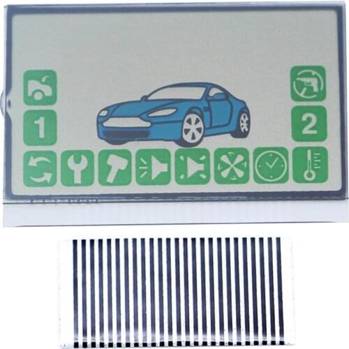 Free shipping Russia version A92 Lcd display flexible cable for Starline A92 remote controller A92 lcd Zebra Stripes