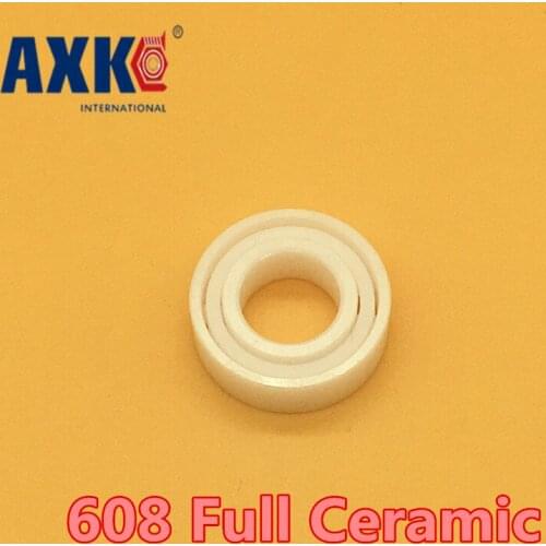 2019 Limited Rodamientos Rolamentos 608 Full Ceramic Bearing ( 1 Pc ) 8*22*7 Mm Zro2 Material 608ce All Zirconia Ball Bearings