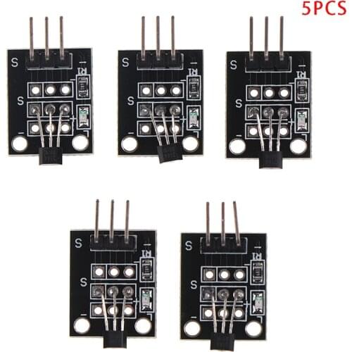5pcs KY-003 Standard Hall Current Sensor Module Magnetic Sensor Module For Arduino AVR Smart CarsPIC KY 003