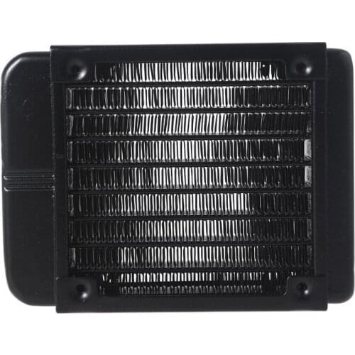 K1KF Aluminum Water Cooling Radiator 8 Tubes Heat Exchanger CPU Heatsink Cooler Fast Heat Dissipation for PC Computer