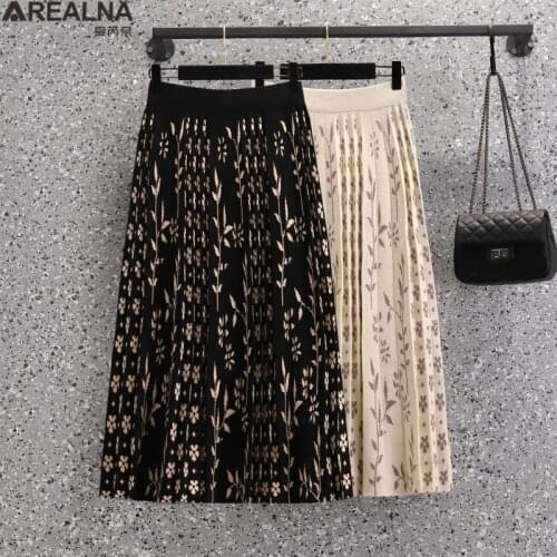 Женские трикотажные юбки AREALNA China At AliExpress