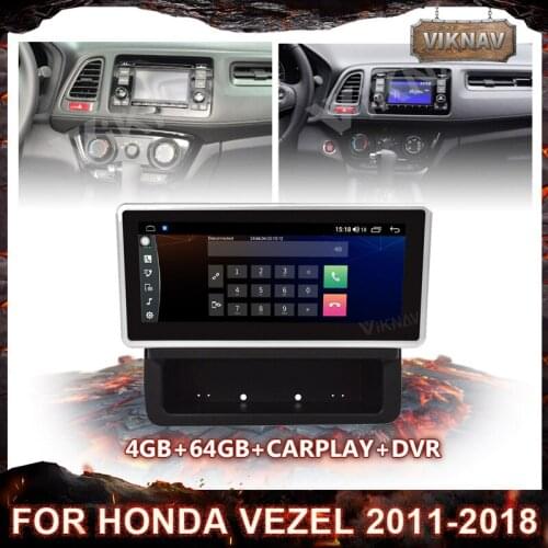 Android Car Stereo Auto Radio For Honda Vezel 2011-2018 Multimedia Player GPS Navigation Head Unit 2 din Stereo Receiver