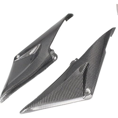 2 x Carbon Fiber Tank Side Covers Panels Fairing For Honda CBR600RR F5 2005 2006 CBR 600RR 05 06 Tank Side Cover Panel