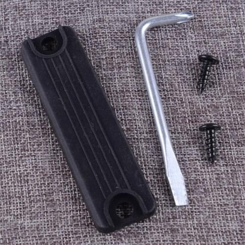 CITALL Black Rubber Trunk Hatch Liftgate Switch Latch Button Cover fit for Toyota Lexus Scion 84040-21010 84840-20010