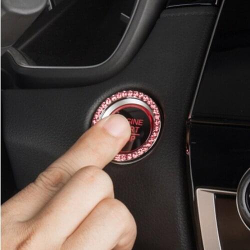 Car Ignition Key Switch Ring Decoration Cover For Nissan Teana X-Trail Qashqai Livina Tiida Sunny March Murano Geniss Juke