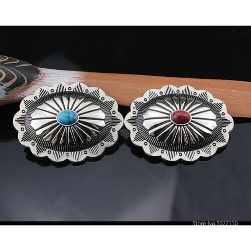 DIY Leather Tools and Leather Appliances Decorative Button Cloth Button Sunflower Analogue Pine Coin Button Suture Button 30mm