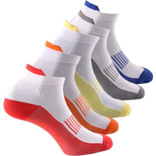 Brothock Pressure Socks Cycling Outdoor Ancle Socks Short Tube Elasticity Nylon Sports Compression Socks for Men and Women