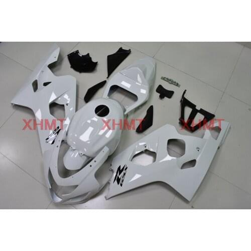 For GSXR750 2004 - 2005 K4 Fairing GSXR750 2005 Fairings for Suzuki GSXR600 2004 White Fairings