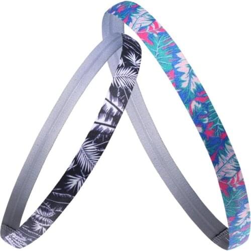 1PC New Sweatbands Headband Grip Tennis for Yoga Basketball Running Sport Athletic Running Sports Sweat Head Hair Sweatband