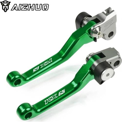 FOR KAWASAKI KX65 KX 65 2000-2018 CNC Motorcycle Pivot Brake Clutch Levers Dirt Pit Bike Levers 2017 2016 2015 2014 2013 2012