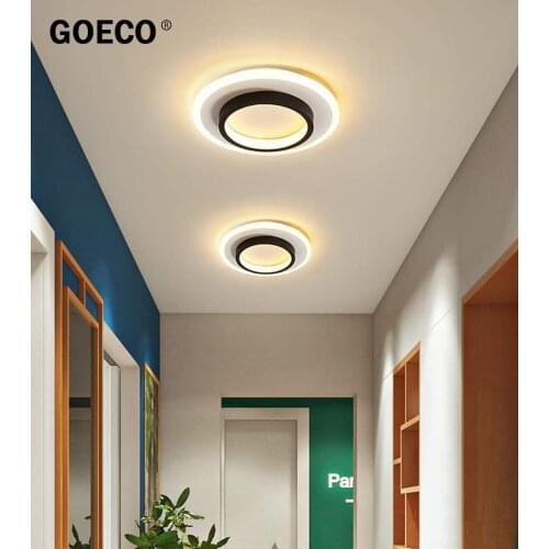 Modern LED Ceiling Light 20w,Nordic Square Round Ceiling Lamp, for Bedroom Living Room Corridor Balcony Adjustable Light Colour