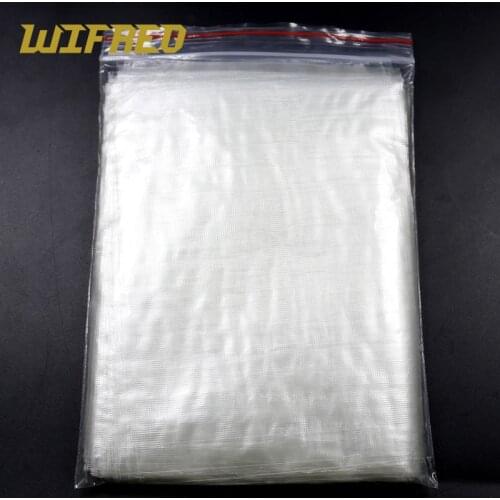 Wifreo 50PCS PVA Bags Carp Fishing Fast Dissolving Non Residue Coarse Fishing Tackle Carps Bait Bag 3 Size 7x10 7x15 8x12 12x16
