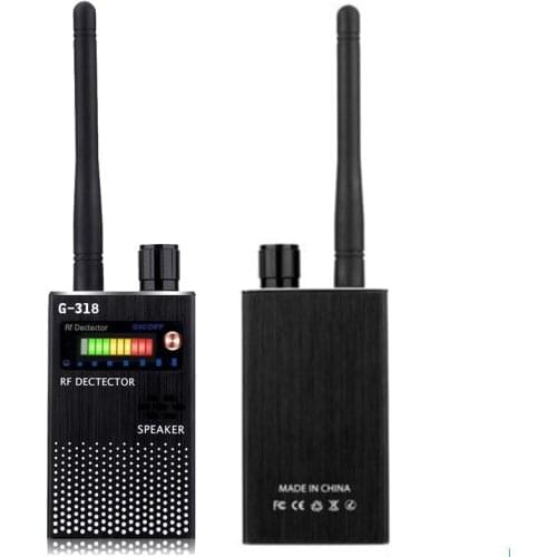 1MHz-8000MHz Radio Frequency Detection Device Anti-Spy Wireless RF Signal Detector GSM Camera Finder