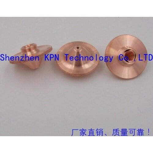 10pcs/lot precitec Double layer nozzle D28-H11-M11 1.0-3.0mm For Hans Co2/Fiber laser nozzles factory sale free shipping
