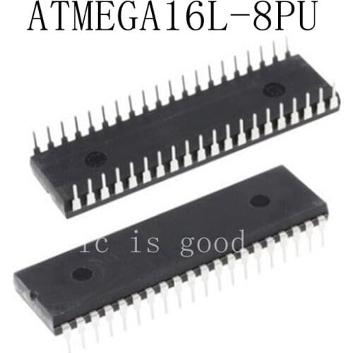 2PCS ATMEGA16 ATMEGA16L-8PU DIP-40